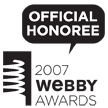 2007 Webby Awards Official Honoree